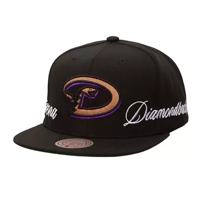 MLB Arizona Diamondbacks Just Don x MLB Lux Script Snapback Hat