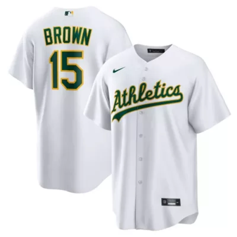 Oakland Athletics MLB Nike Seth Home Replica Jersey