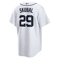 MLB Nike Tarik Skubal Detroit Tigers Home Replica Jersey