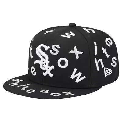 Chicago White Sox MLB Team Confetti 59FIFTY Fitted Hat