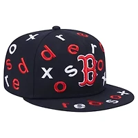 Boston Red Sox MLB Team Confetti 59FIFTY Fitted Hat