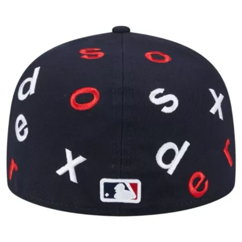 Boston Red Sox MLB Team Confetti 59FIFTY Fitted Hat