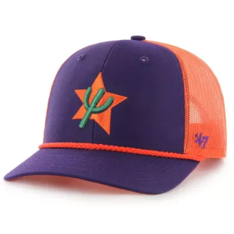 NBA Purple/Orange Phoenix Suns 2024/25 City Edition Trucker Adjustable Hat