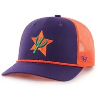 NBA Purple/Orange Phoenix Suns 2024/25 City Edition Trucker Adjustable Hat