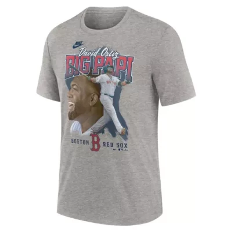 Boston Red Sox MLB Nike David Ortiz Cooperstown Collection Player Local T-Shirt