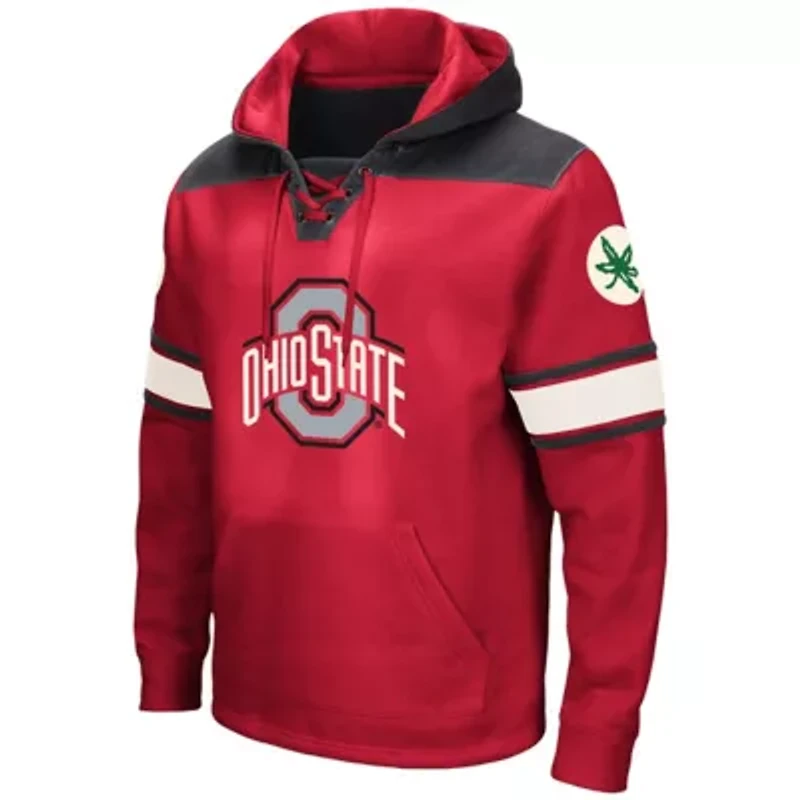 NCAA Ohio State Buckeyes Lace-Up 2.0 Pullover Hoodie