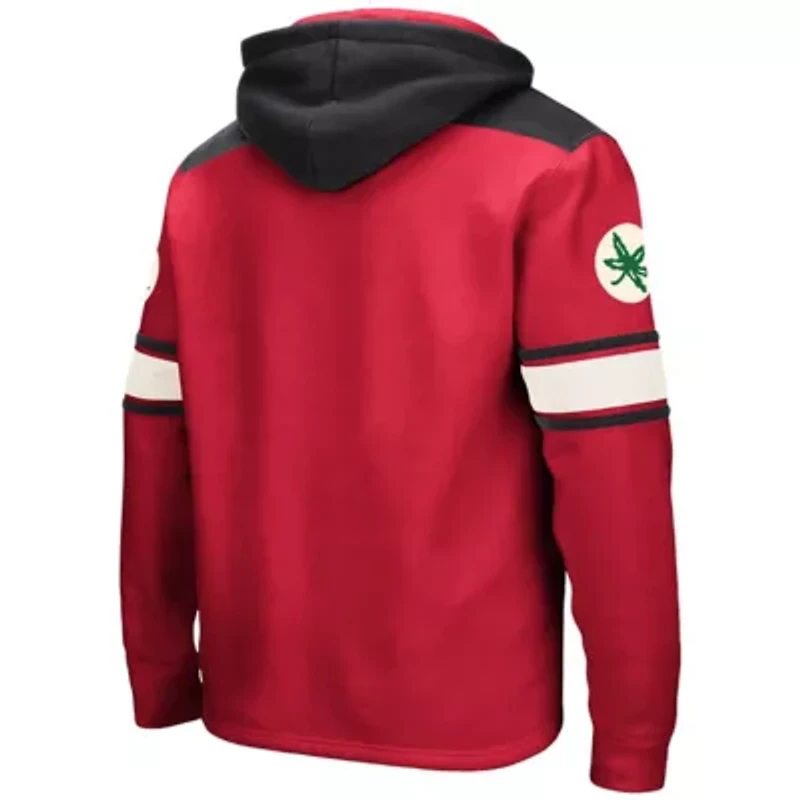 NCAA Ohio State Buckeyes Lace-Up 2.0 Pullover Hoodie