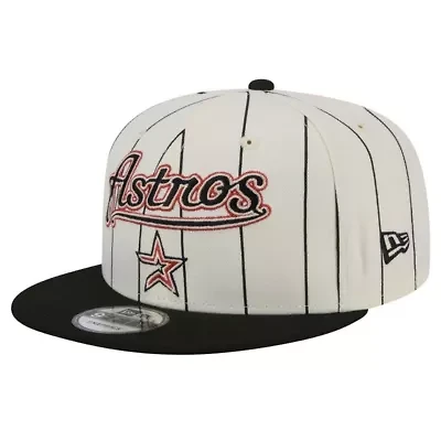 MLB Houston Astros Jersey Pinstripe 9FIFTY Snapback Hat