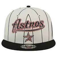 MLB Houston Astros Jersey Pinstripe 9FIFTY Snapback Hat