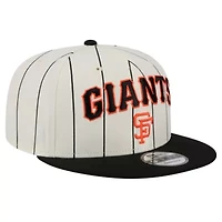 MLB San Francisco Giants Jersey Pinstripe 9FIFTY Snapback Hat