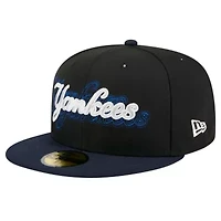 MLB New York Yankees Shadow Stitch 59FIFTY Fitted Hat