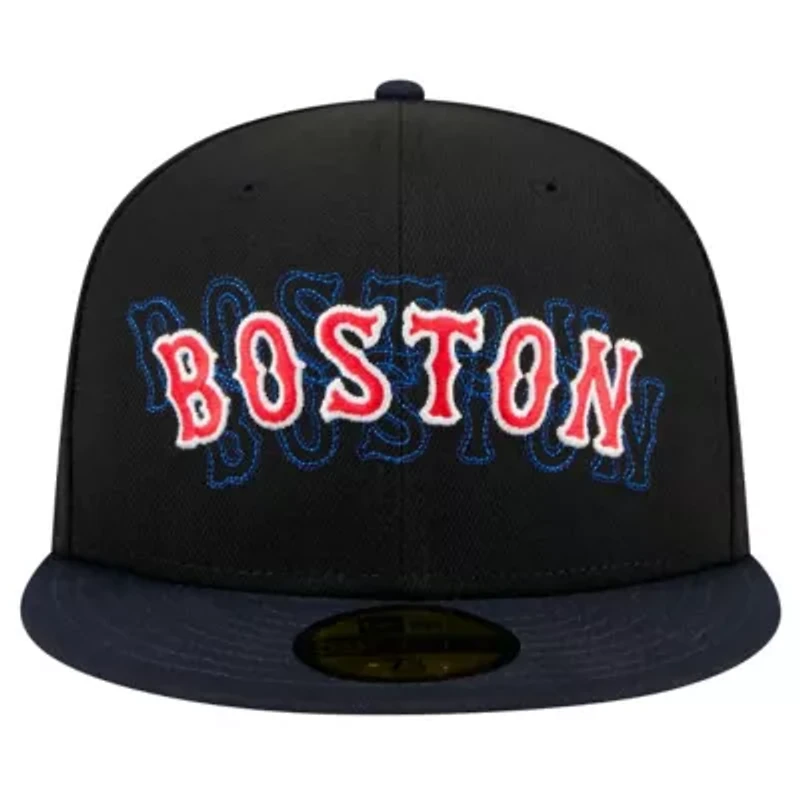 Boston Red Sox MLB Shadow Stitch 59FIFTY Fitted Hat