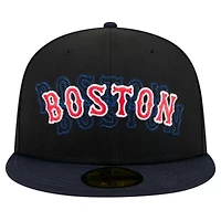 Boston Red Sox MLB Shadow Stitch 59FIFTY Fitted Hat