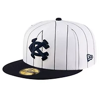 Negro League White/Navy Kansas City Monarchs 2024 Turn Back The Clock 59FIFTY Fitted Hat