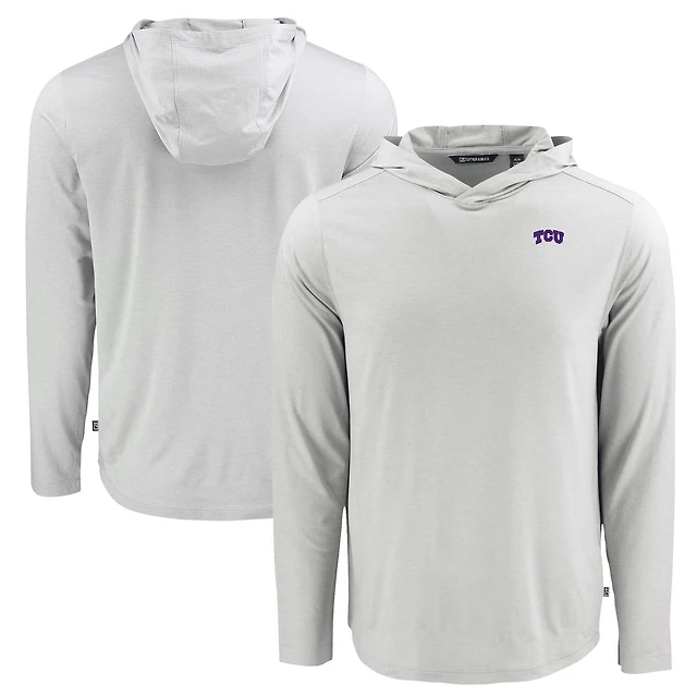 NCAA TCU Horned Frogs Coastline Epic Comfort Eco Recycled Long Sleeve Hoodie T-Shirt