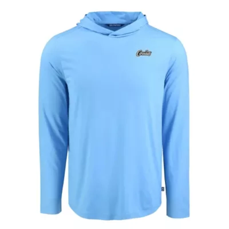 NCAA Light UCF Knights Coastline Epic Comfort Eco Recycled Long Sleeve Hoodie T-Shirt