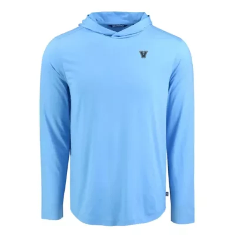 NCAA Light Villanova Wildcats Coastline Epic Comfort Eco Recycled Long Sleeve Hoodie T-Shirt