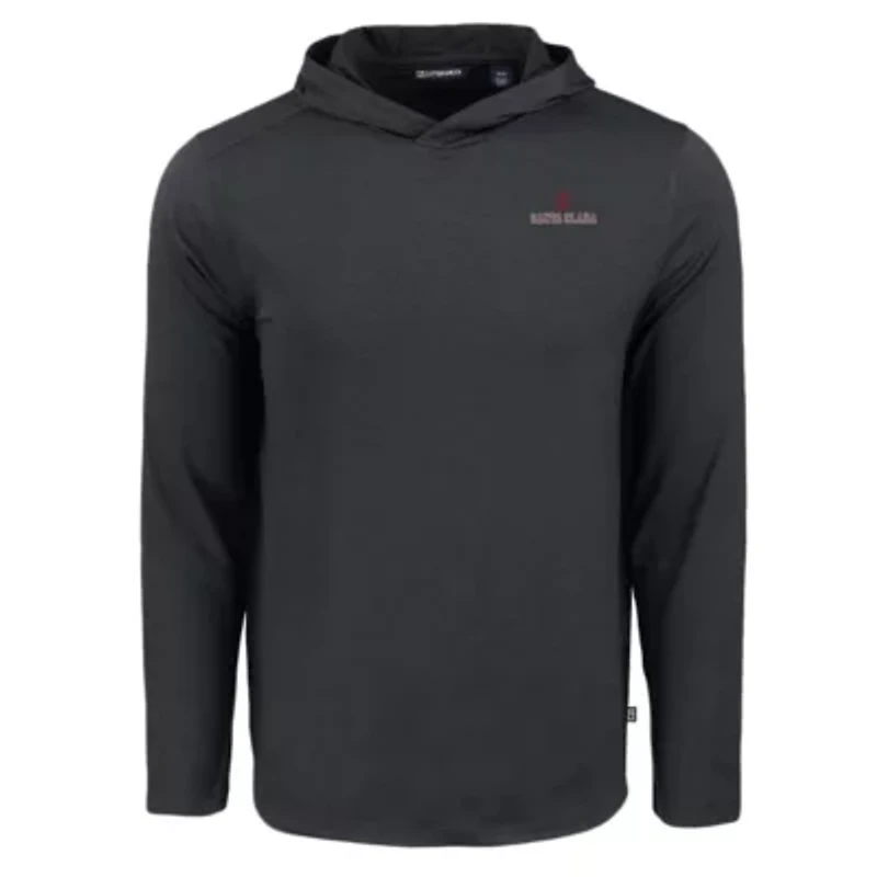 NCAA Santa Clara Broncos Coastline Epic Comfort Eco Recycled Long Sleeve Hoodie T-Shirt