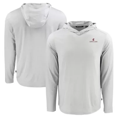 NCAA Santa Clara Broncos Coastline Epic Comfort Eco Recycled Long Sleeve Hoodie T-Shirt