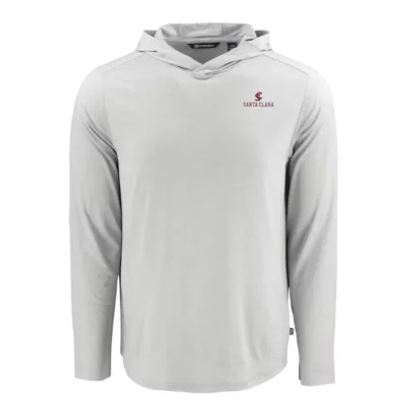 NCAA Santa Clara Broncos Coastline Epic Comfort Eco Recycled Long Sleeve Hoodie T-Shirt