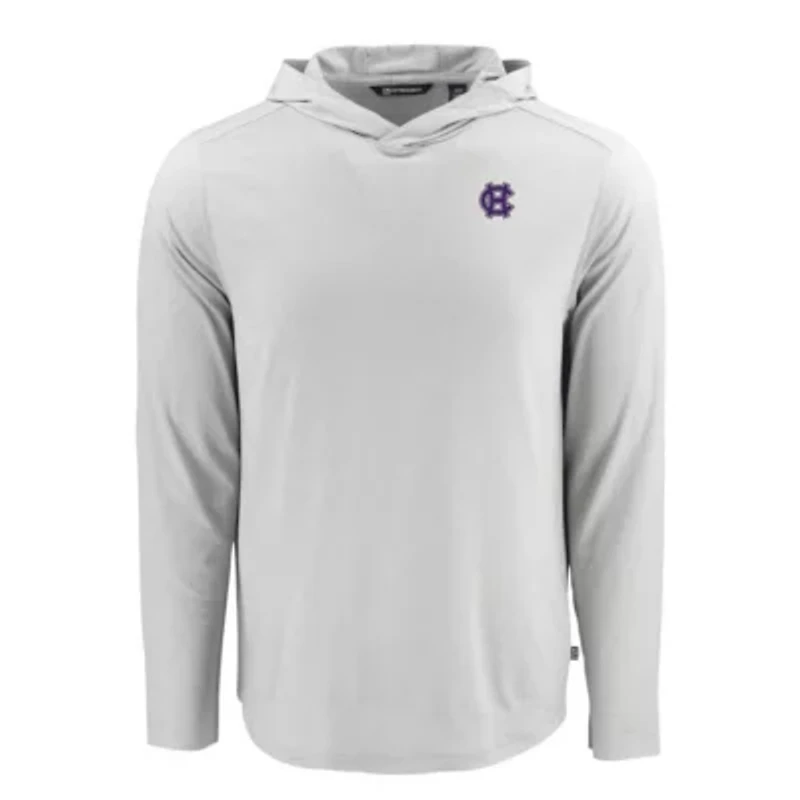 NCAA Holy Cross Crusaders Coastline Epic Comfort Eco Recycled Long Sleeve Hoodie T-Shirt