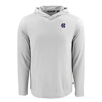 NCAA Holy Cross Crusaders Coastline Epic Comfort Eco Recycled Long Sleeve Hoodie T-Shirt