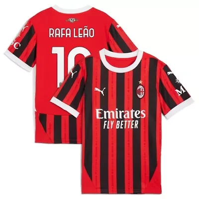 International Clubs Rafael Leão AC Milan 2024/25 Home Replica Player Jersey