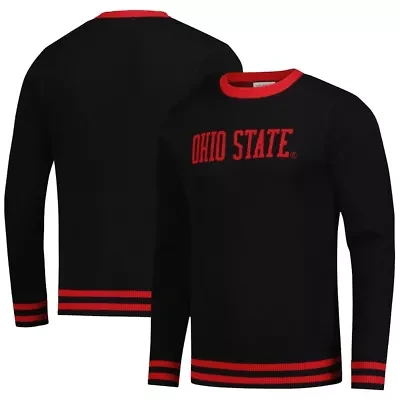 NCAA Unisex Ohio State Buckeyes Renew Knit Vintage Pullover Sweater
