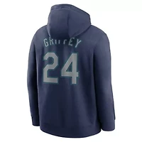 MLB Nike Ken Griffey Jr. Seattle Mariners Player Name & Number Club Pullover Hoodie