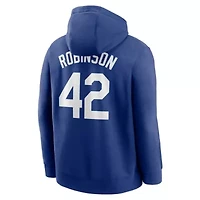 Cooperstown Teams Nike Jackie Robinson Brooklyn Dodgers Player Name & Number Club Pullover Hoodie