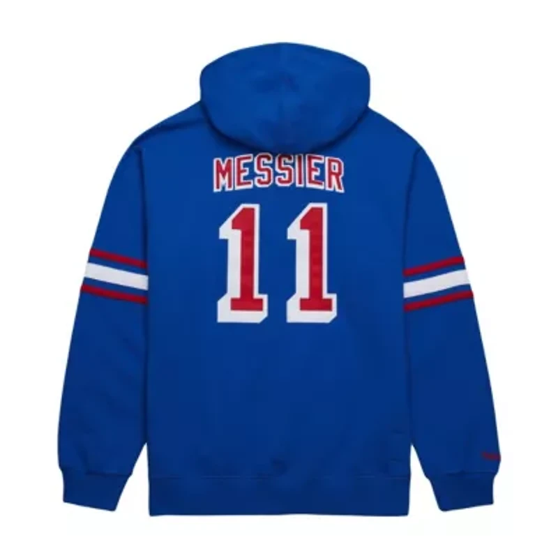 NHL Mark Messier New York Rangers Name & Number Premium Pullover Hoodie