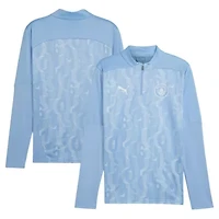 International Clubs Light Manchester City 2024/25 Pre-Match dryCELL Quarter-Zip Top