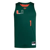 Miami (FL) Hurricanes NCAA #1 History Month Basketball Jersey