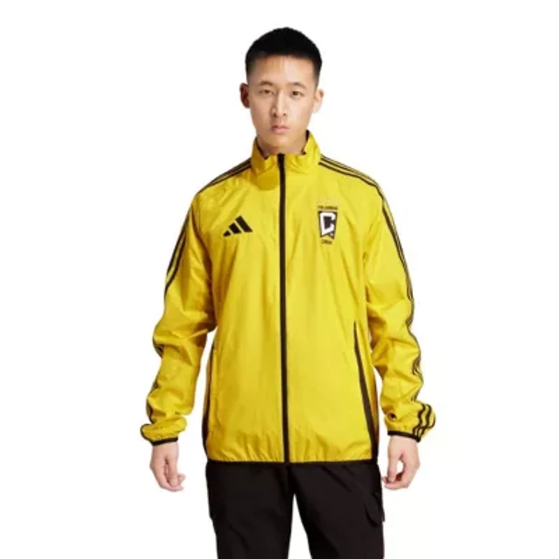 MLS Gold/Black Columbus Crew 2025 Anthem Reversible Full-Zip Jacket