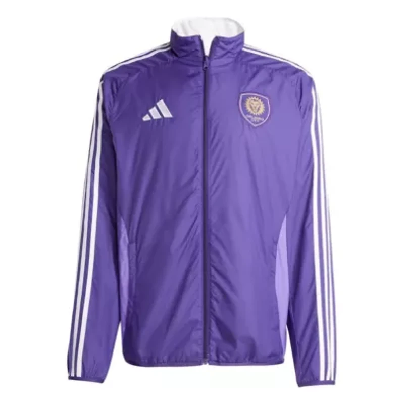 MLS Purple/White Orlando City SC 2025 Anthem Reversible Full-Zip Jacket