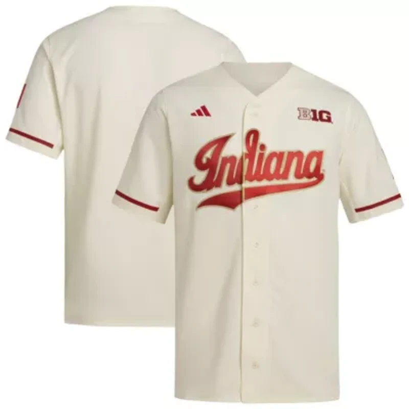 NCAA Indiana Hoosiers Replica Baseball Jersey