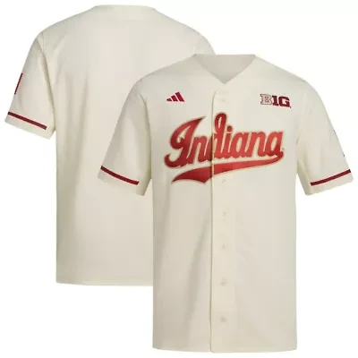 NCAA Indiana Hoosiers Replica Baseball Jersey