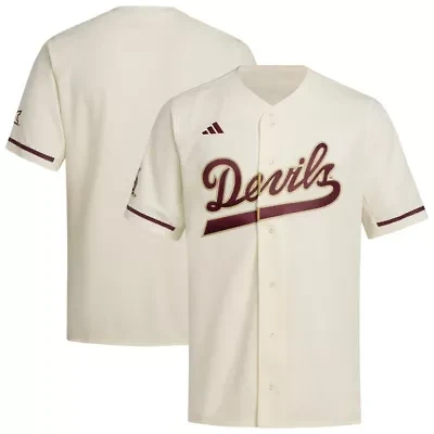NCAA Arizona State Sun Devils Replica Baseball Jersey