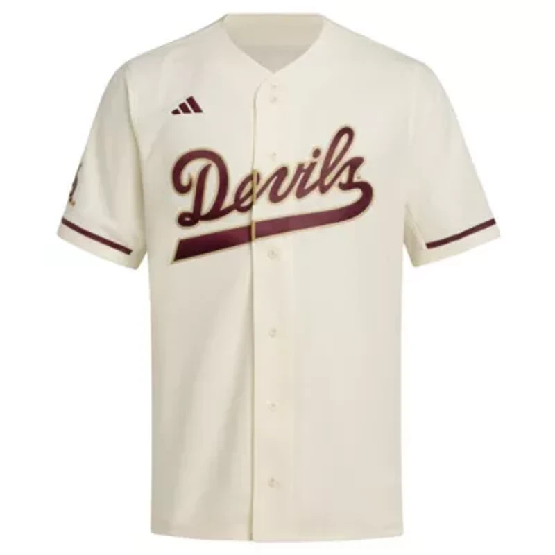 NCAA Arizona State Sun Devils Replica Baseball Jersey
