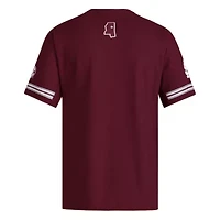 NCAA Mississippi State Bulldogs Reversible Retro Full-Button Baseball Jersey