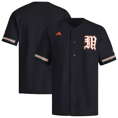Miami (FL) Hurricanes NCAA V-Neck Baseball Jersey