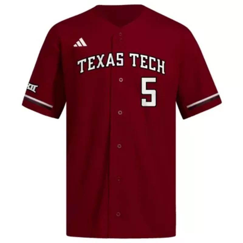 Texas Tech Red Raiders NCAA Patrick Mahomes Replica Baseball Jersey