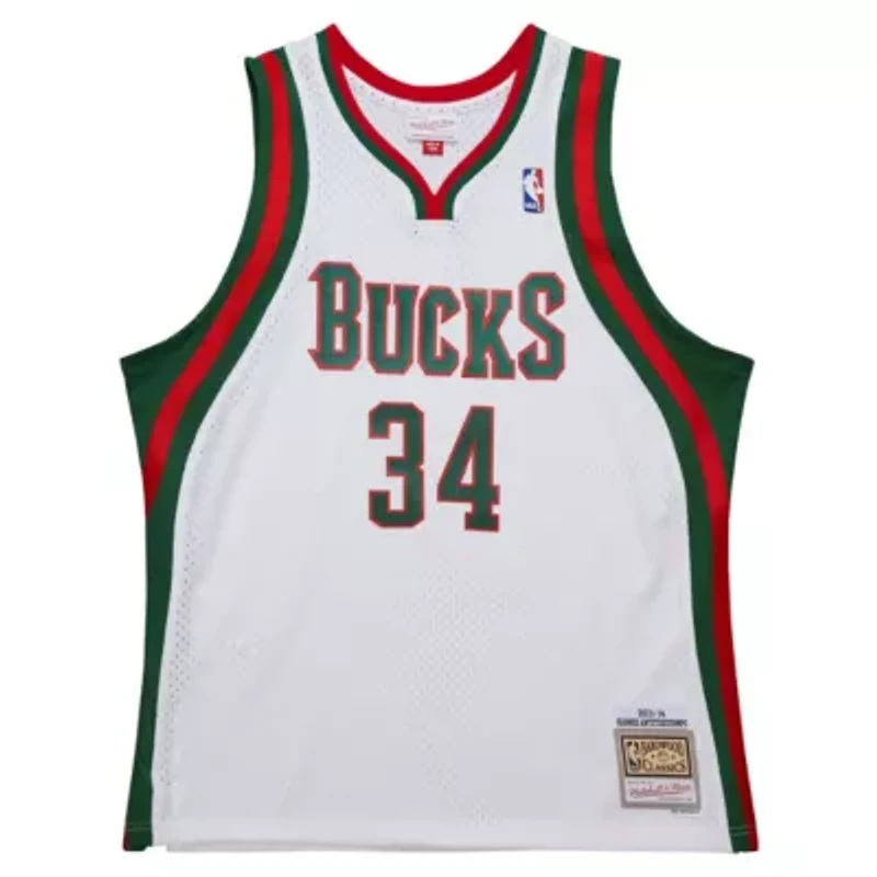 NBA Giannis Antetokounmpo Milwaukee Bucks 2013/14 Hardwood Classics Swingman Jersey