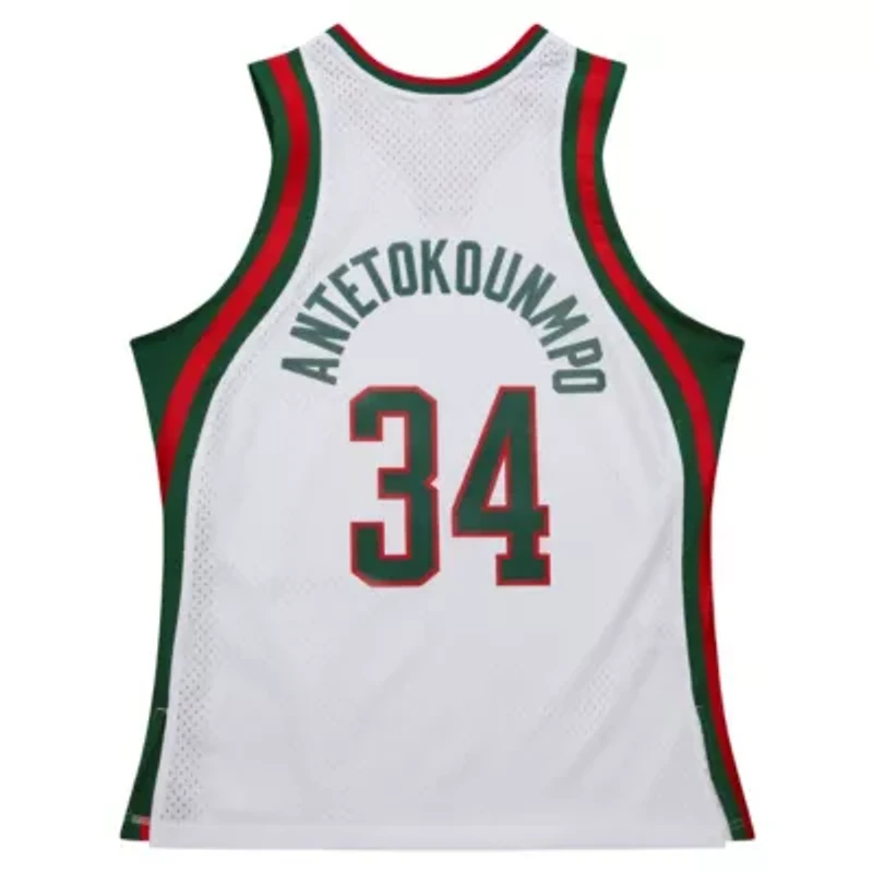 NBA Giannis Antetokounmpo Milwaukee Bucks 2013/14 Hardwood Classics Swingman Jersey
