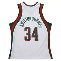 NBA Giannis Antetokounmpo Milwaukee Bucks 2013/14 Hardwood Classics Swingman Jersey