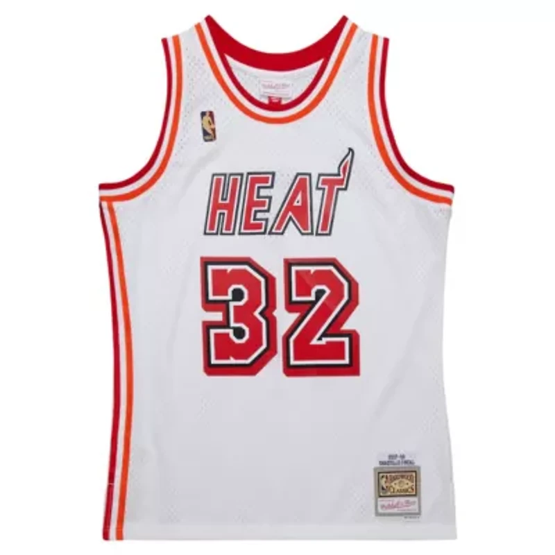 NBA Shaquille O'Neal Miami Heat 2007/08 Hardwood Classics Swingman Jersey