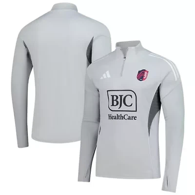 MLS St. Louis CITY SC 2025 AEROREADY Quarter-Zip Long Sleeve Training Top