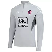 MLS St. Louis CITY SC 2025 AEROREADY Quarter-Zip Long Sleeve Training Top