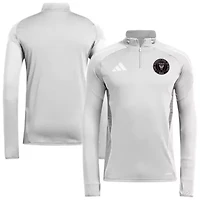 MLS Inter Miami CF 2025 AEROREADY Quarter-Zip Long Sleeve Training Top