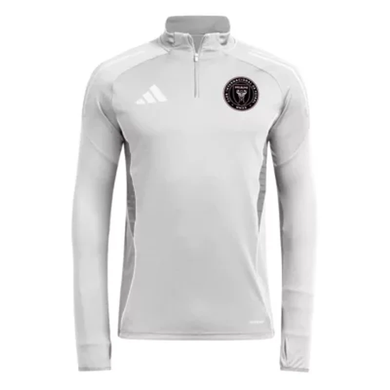MLS Inter Miami CF 2025 AEROREADY Quarter-Zip Long Sleeve Training Top